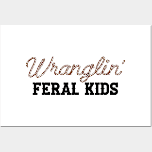 Wrangling Feral Kids Shirt, Feral Kids Shirt, Raccoon Shirt, Funny Meme Posters and Art